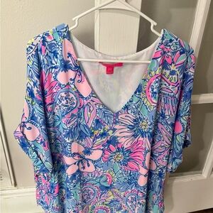 Lilly Pulitzer Multicolor Floral Top